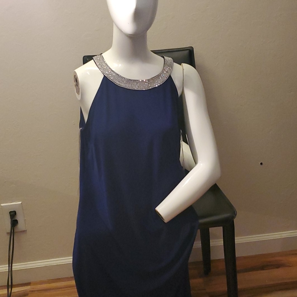 Blue dress